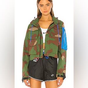 Nike x off-white camo jacket